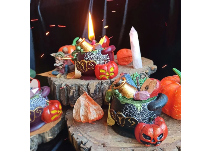 Candle the Tribute of Samhain 