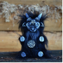 Azazel the demon doll (black and white)