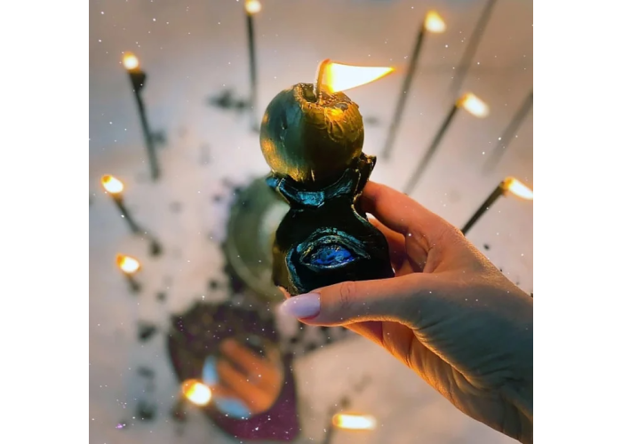 The candle "Midgard" - The most powerful protection of the Gods.