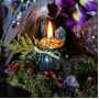 Witch's Cauldron Candle to attract money