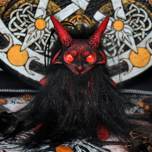 Azazel mini-doll (Black and Red)