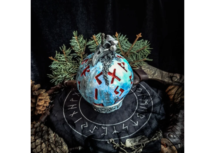The Candle “Sphere of Darkness” for the pitch dark protective ritual