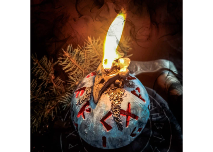 The Candle “Sphere of Darkness” for the pitch dark protective ritual
