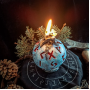 The Candle “Sphere of Darkness” for the pitch dark protective ritual