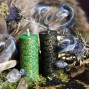 Wild wax figured altar candle