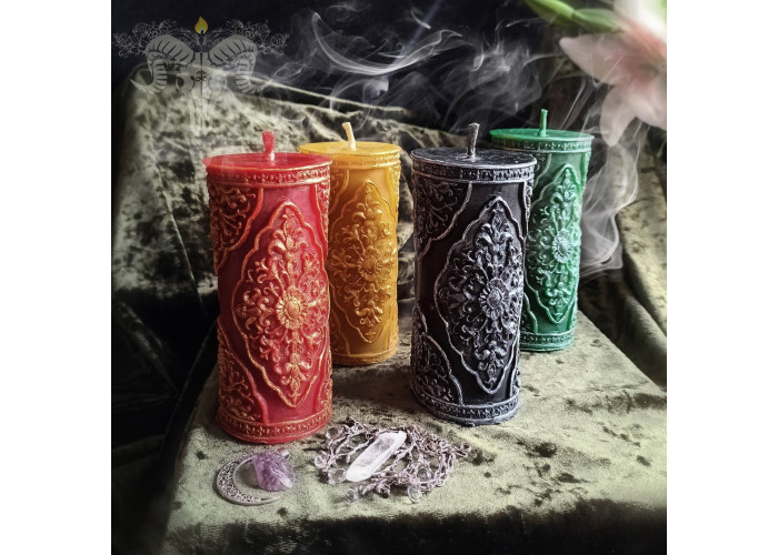 Sands of Time altar figured wax candle 
