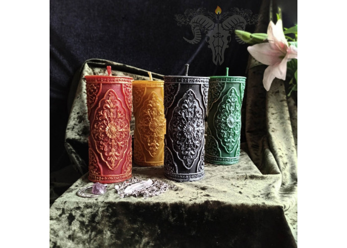 Sands of Time altar figured wax candle 