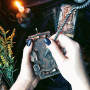 The candle The Scroll of Wishes with a forged awl to make your dreams come real