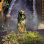 Candle with ritual «The Will of Veles»  and accompanying amulet to increase and preserve wealth