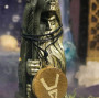 Candle with ritual «The Will of Veles»  and accompanying amulet to increase and preserve wealth