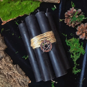 The Devil’s Wedding figured wax candle