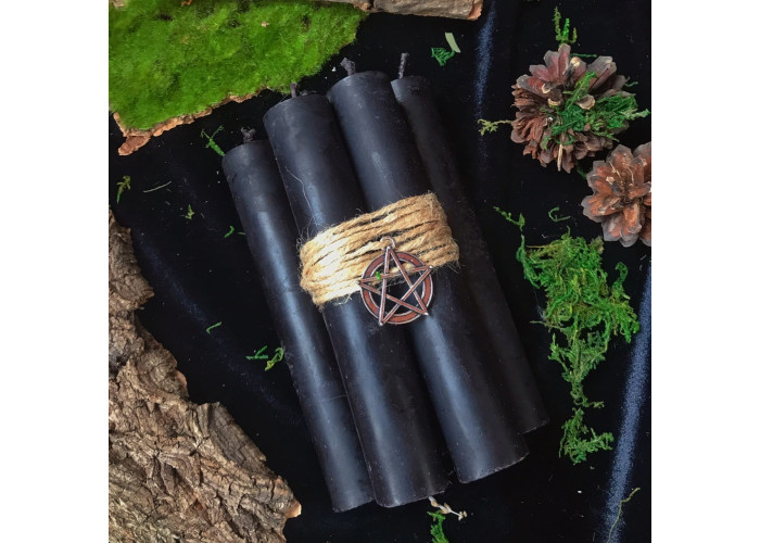 The Devil’s Wedding figured wax candle