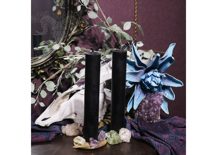 Obelisk pillar candles large