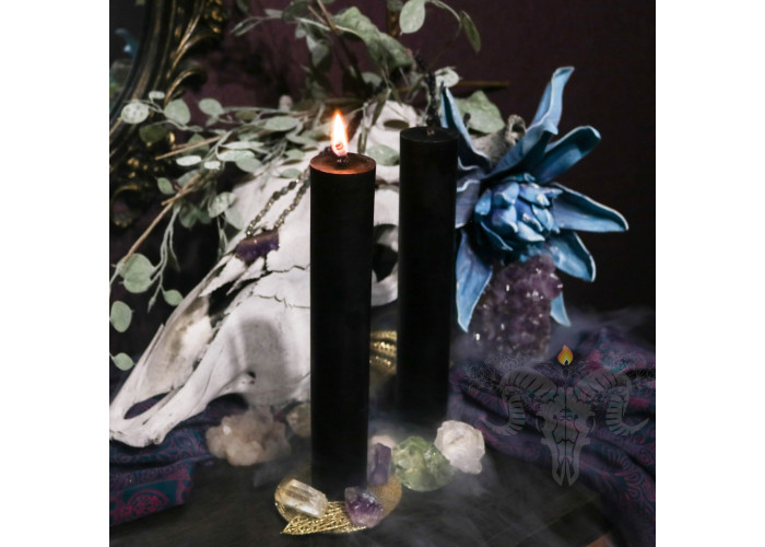 Obelisk pillar candles large