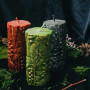 “Bouquet of Lilies of the Valley” wax figured candle