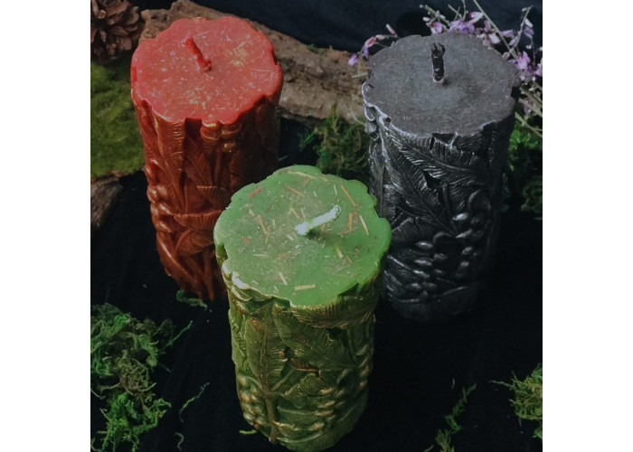 “Bouquet of Lilies of the Valley” wax figured candle