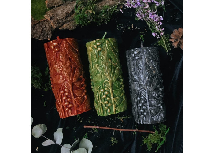 “Bouquet of Lilies of the Valley” wax figured candle