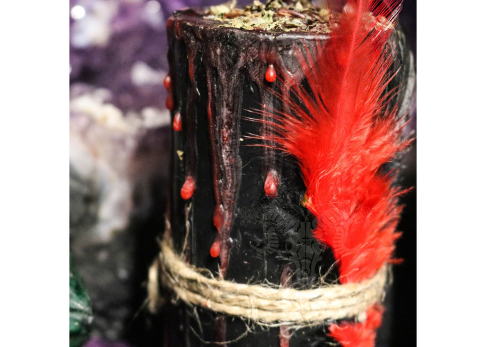 Candle "Black Smoke" to punish your offender