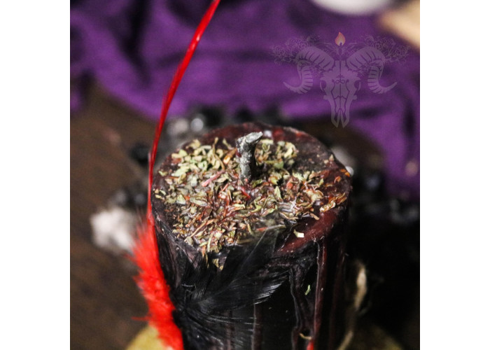 Candle "Black Smoke" to punish your offender