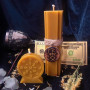 Candle «Wheel of recognition» that attracts customers 