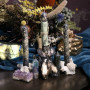 Silver Wormwood Rolled Candle