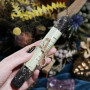 Silver Wormwood Rolled Candle