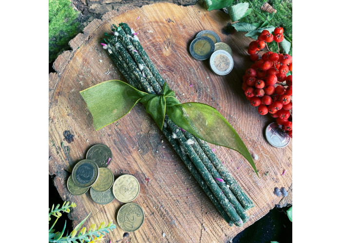 Money Helper thin wax candles