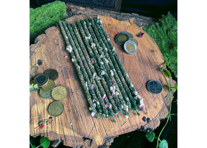 Money Helper thin wax candles