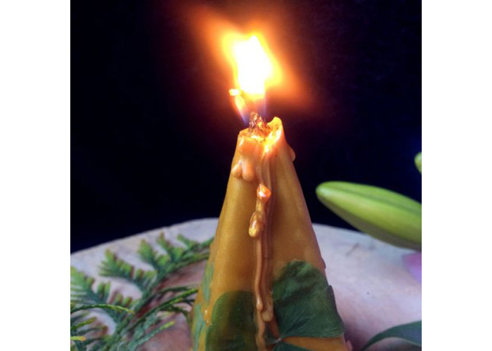 Candle "Golden Clover" that will attract good luck and money