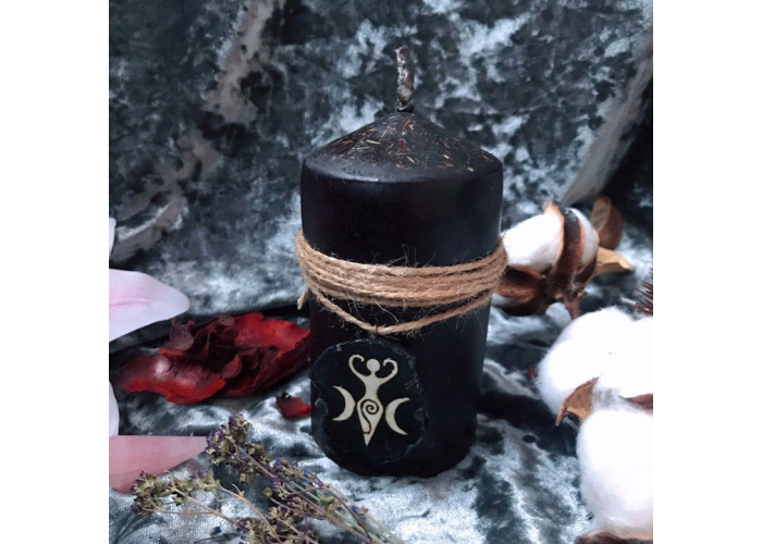 Candle "Witch's Ward" for protection