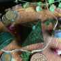 Candle with an amulet «Financial flow» 