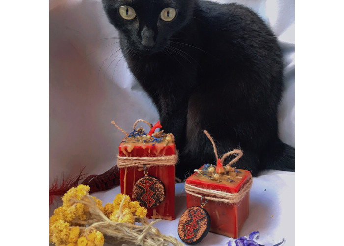 Candle "On Soft Paws" to protect your pets