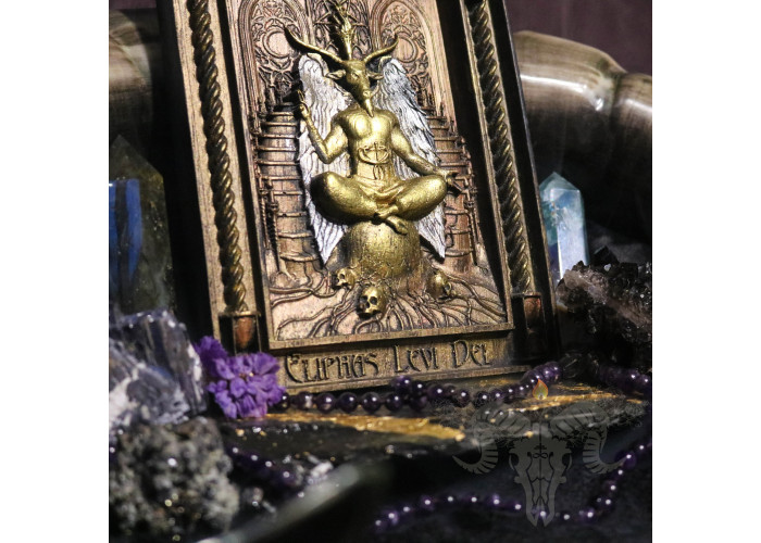 The panel candle “Baphomet - The Lord of Creation” - as a tribute to the Dark Forces