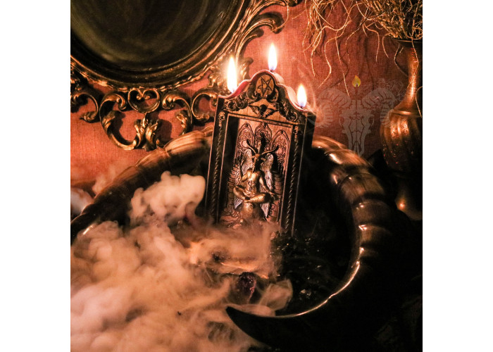 The panel candle “Baphomet - The Lord of Creation” - as a tribute to the Dark Forces