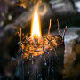 Black Magic Candle «Separate Lovers»