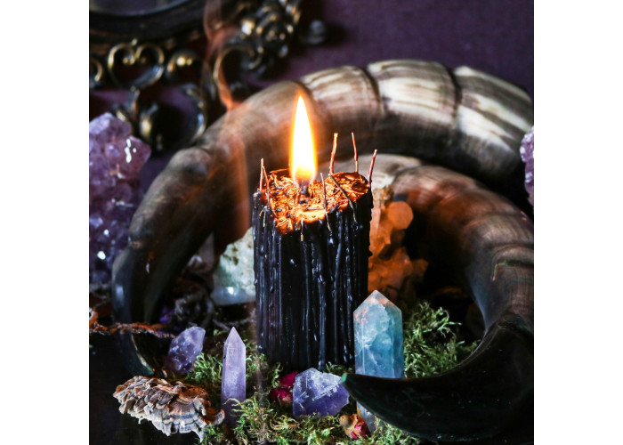 Black Magic Candle «Separate Lovers»