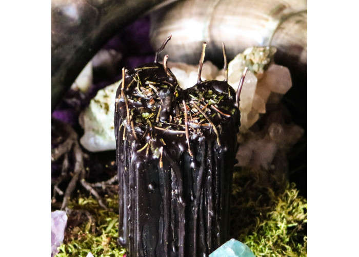 Black Magic Candle «Separate Lovers»