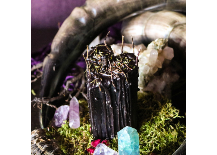 Black Magic Candle «Separate Lovers»