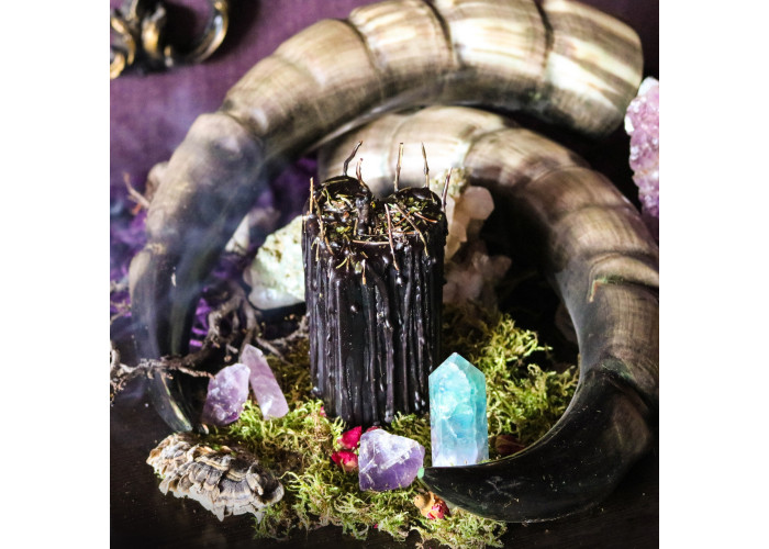 Black Magic Candle «Separate Lovers»