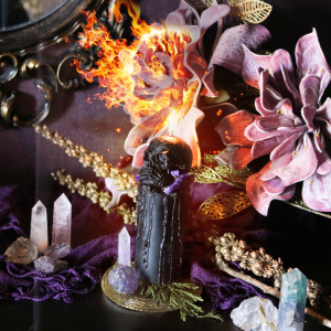 The "Breaking up the Force" candle