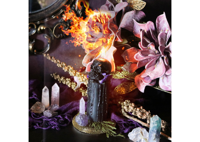 The "Breaking up the Force" candle
